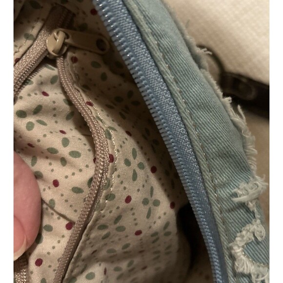 🚨Guess Hysteric Glamour Style Vintage Y2K Avantgarde bag Blue / Buckle Denim SM - Picture 14 of 15